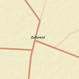 Zafarwal Street Map