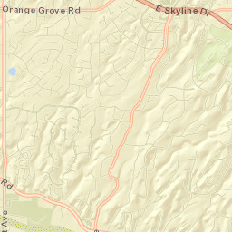 Catalina Foothills Street Map