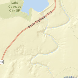 Mitchell County Street Map