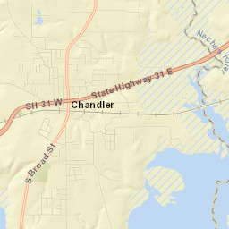 Chandler Street Map