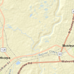 Montezuma Street Map