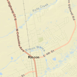 Rincon Street Map