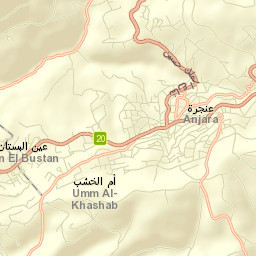‘Anjarah Street Map