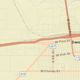 Deming Street Map