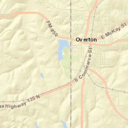 Overton Street Map