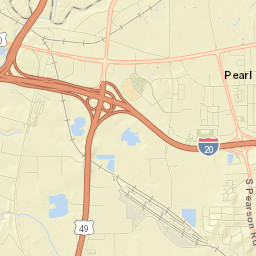 110 Bass Pro Dr Pearl MS 39208 Street Map