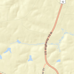 Schley County Street Map