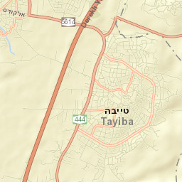 Qalansuwa Street Map