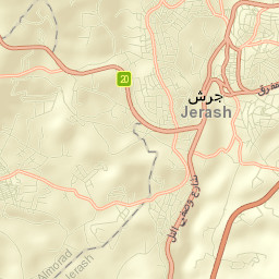 Jarash Street Map