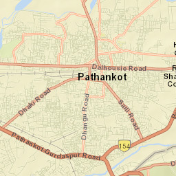 Pathankot Street Map