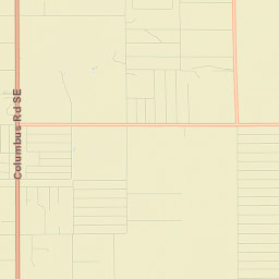 Luna County Street Map