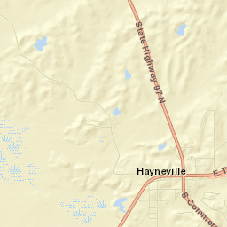 Hayneville Street Map