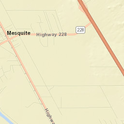 Mesquite Street Map