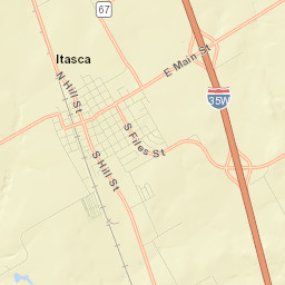Itasca Street Map