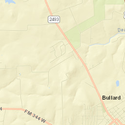 Bullard Street Map