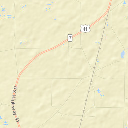 Dooly County Street Map