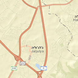 Jaljūlya Street Map