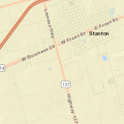 Stanton Street Map