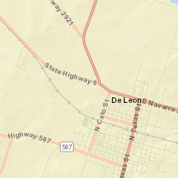 De Leon Street Map