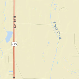 Franklin Parish Street Map