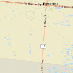 Pembroke Street Map