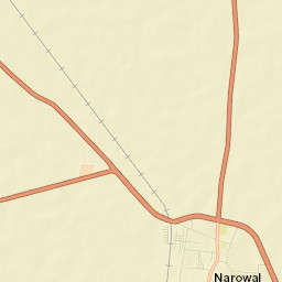 Narowal Street Map