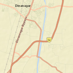 Dina Nagar Street Map