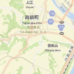 Takanabe Street Map