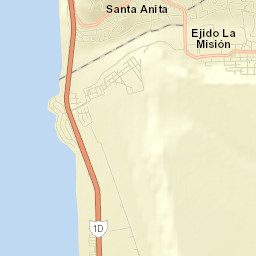 Santa Anita Street Map