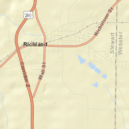 Richland Street Map