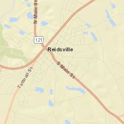 Reidsville Street Map