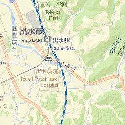 Izumi Shi Street Map