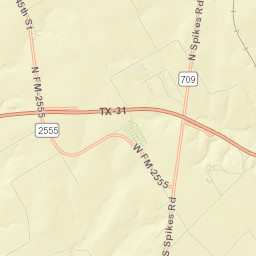 Navarro County Street Map