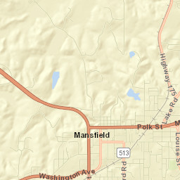 Mansfield Street Map