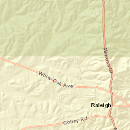 Raleigh Street Map