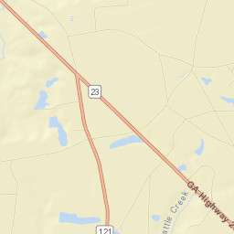 Tattnall County Street Map