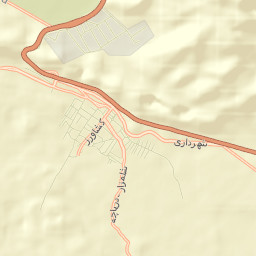 Shalamzar  Street Map