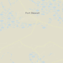 Bryan County Street Map