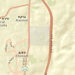 Shoham Street Map