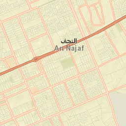Najaf Street Map