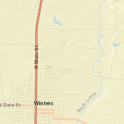 Winters Street Map