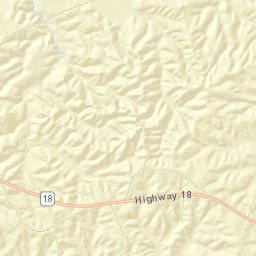 Claiborne County Street Map