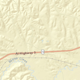 4200-4898 Highway 5, Thomasville, AL Street Map
