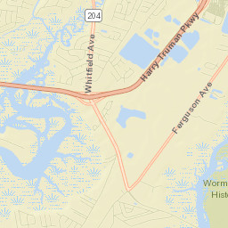 Chatham County Street Map