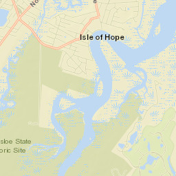 Isle of Hope Street Map