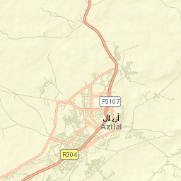 Azilal Street Map