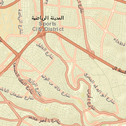 Amman Street Map