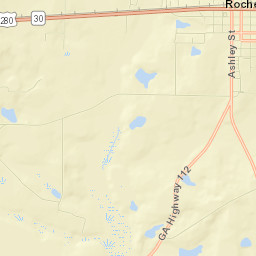 Rochelle Street Map