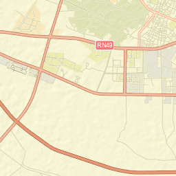 Ouargla Street Map