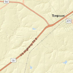 Timpson Street Map